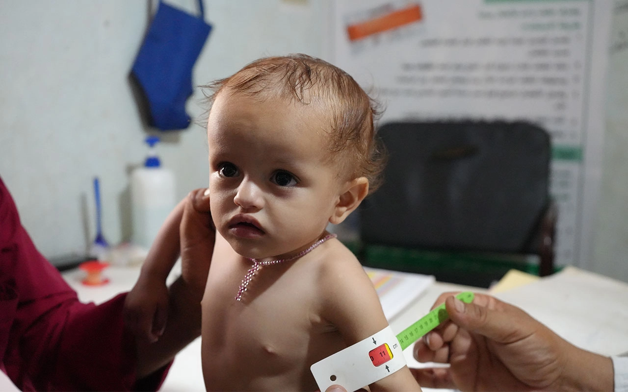 Nutrition Screening & Commodity Distribution Field Photo